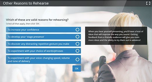Rehearsing your Presentations