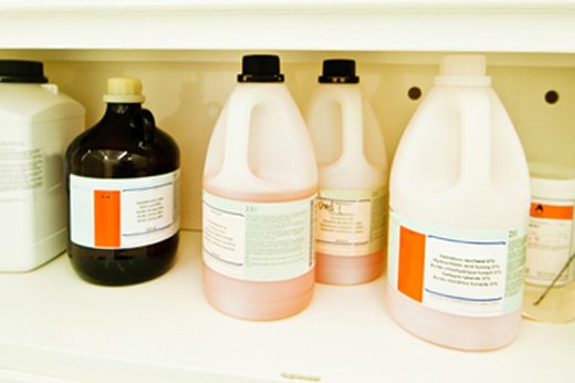 Household substances dangerous under COSHH